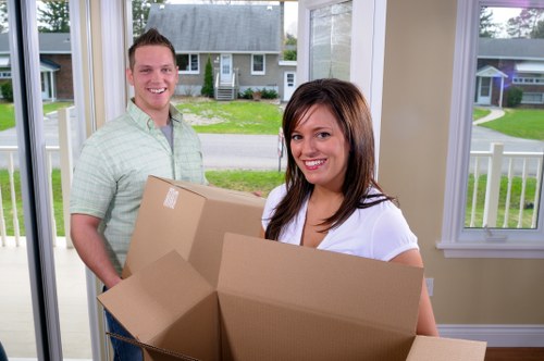 Organized packing process for moving