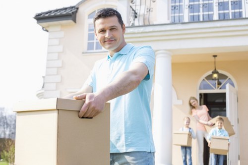Satisfied customers during the relocation process