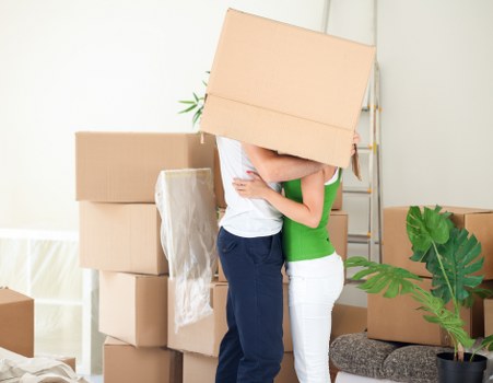 Unpacking services setting up a new home