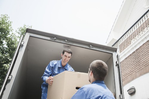 Securely packed items ready for transport